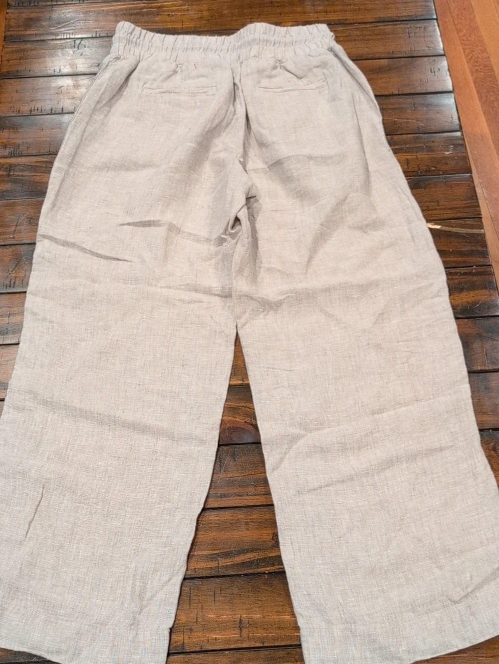 Quince European Linen Wide Leg Pants